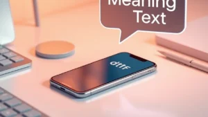 DTF Meaning in Text
