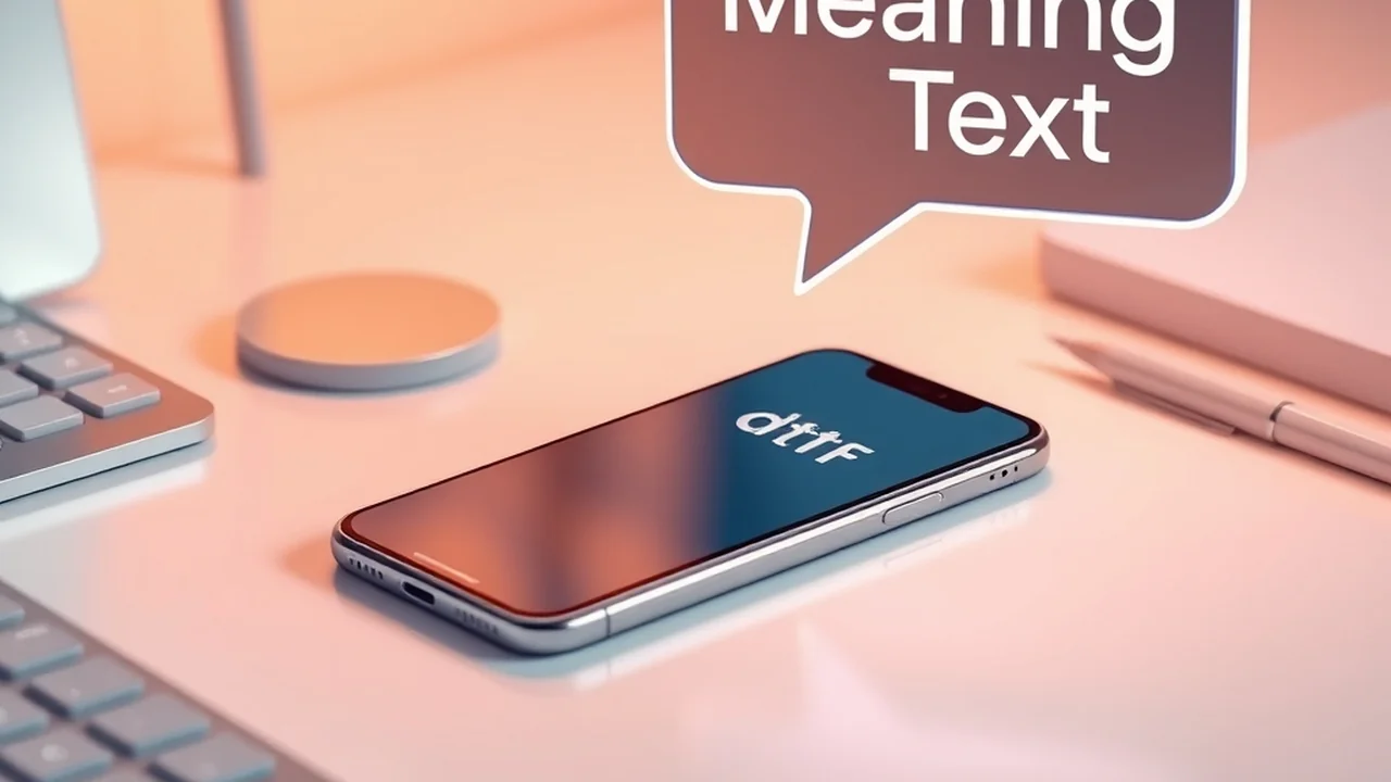 DTF Meaning in Text