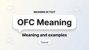 OFC Meaning