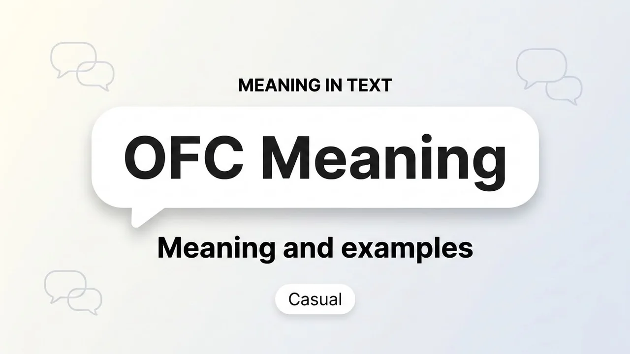 OFC Meaning